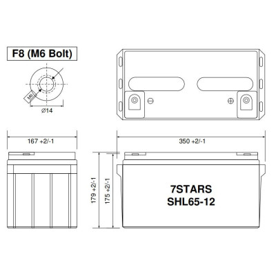 Battery 7STARS SHL65